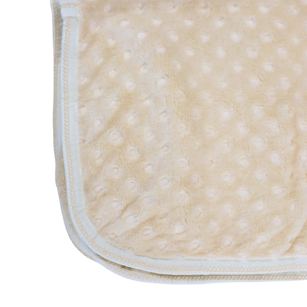 Velvet Baby Blanket – Circle Pattern
