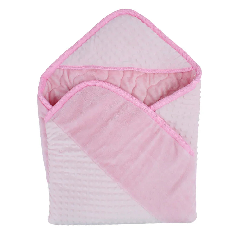 Velvet Baby Blanket – Bubbles Pattern