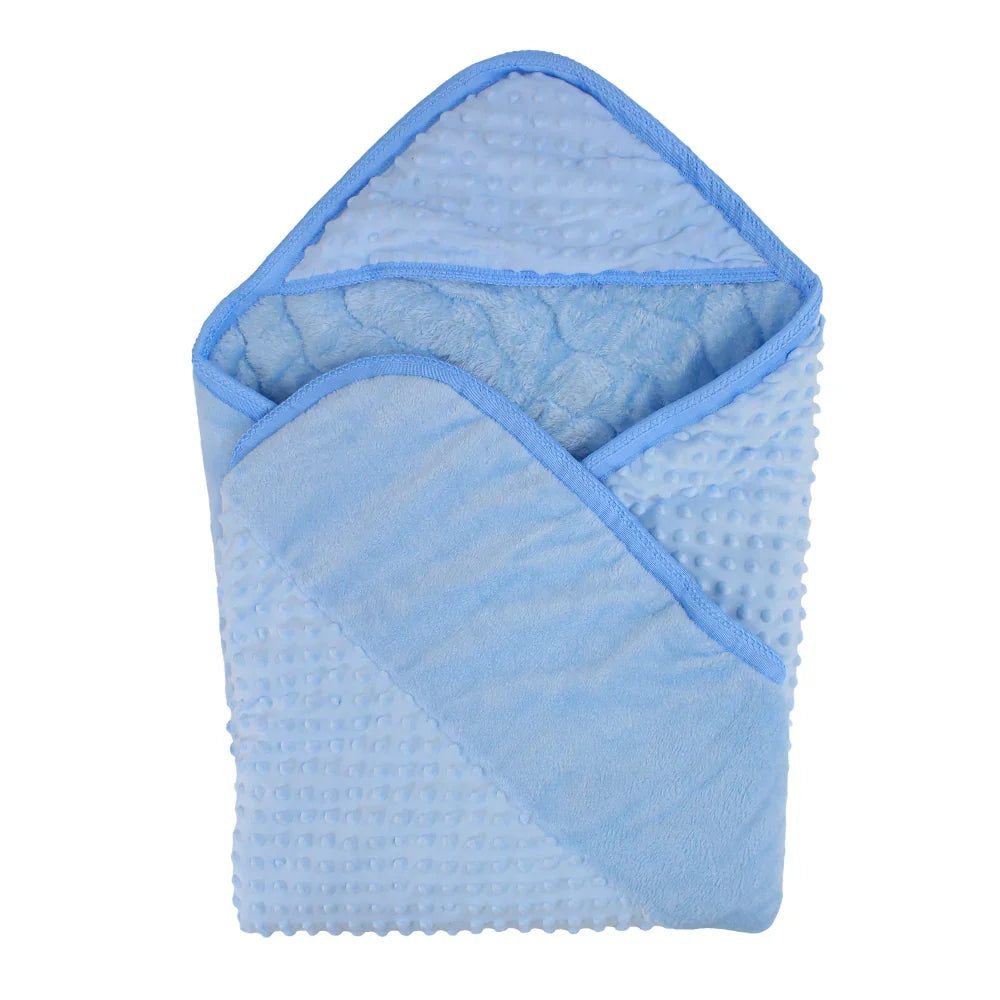Velvet Baby Blanket – Bubbles Pattern