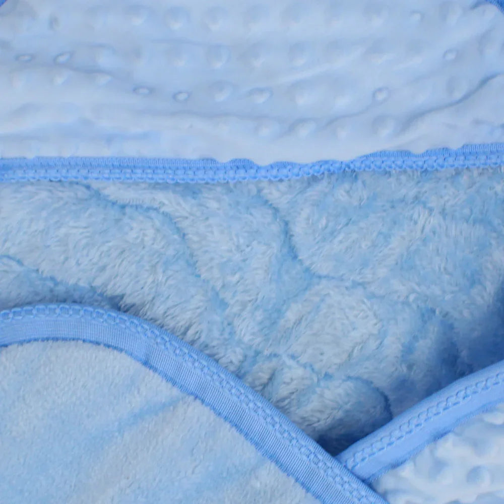 Velvet Baby Blanket – Bubbles Pattern