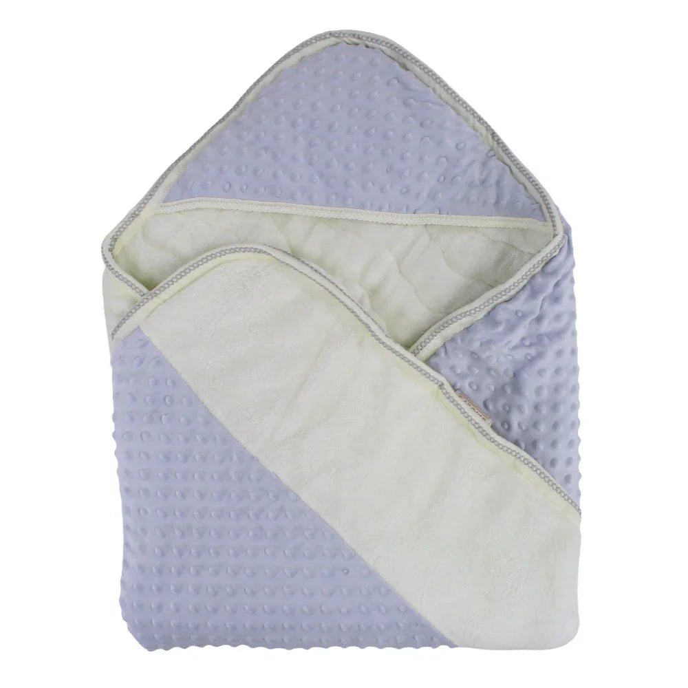 Velvet Baby Blanket – Bubbles Pattern