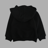 Plain Long-Sleeved Zip-Up Hoodie