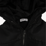 Plain Long-Sleeved Waterproof Hooded Jacket