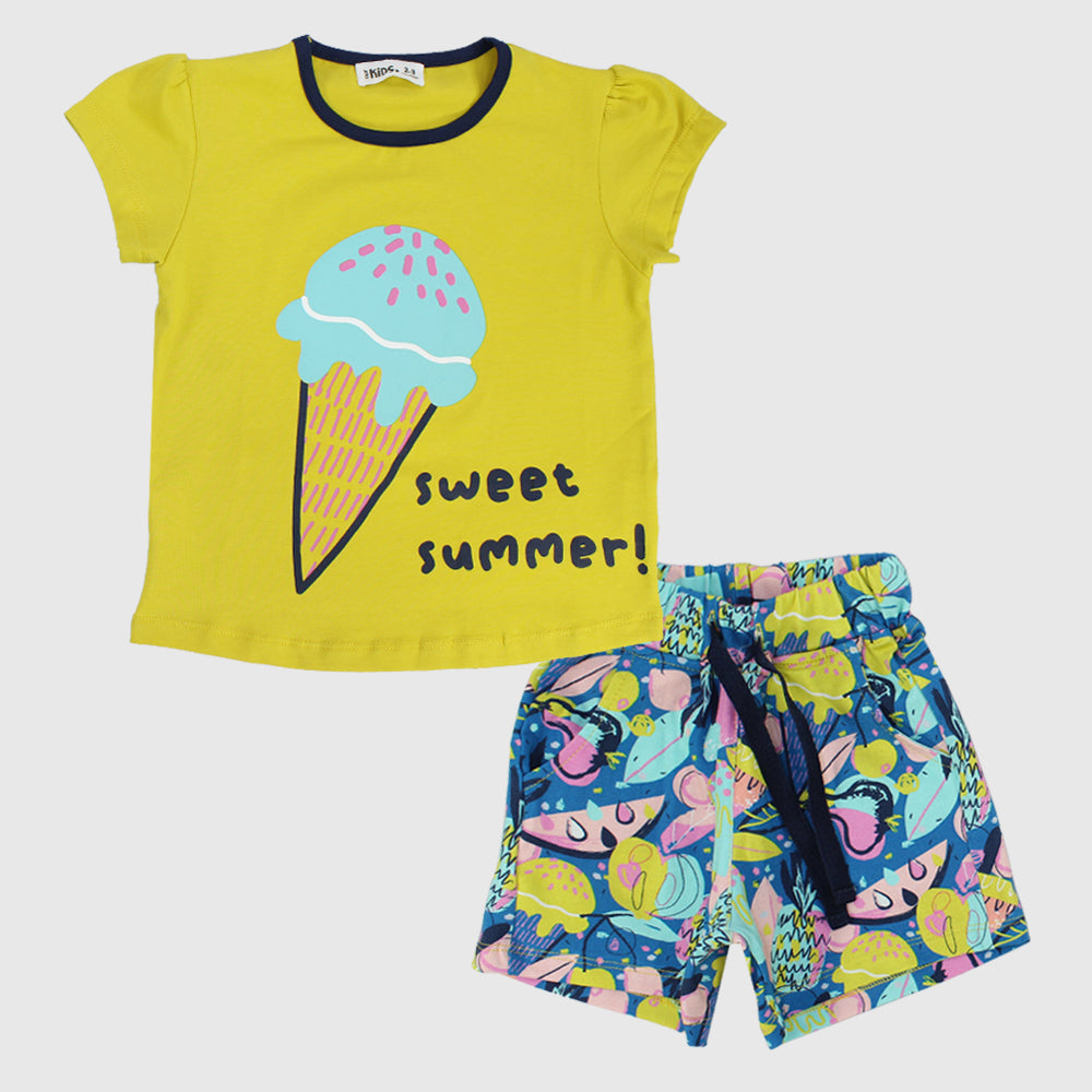 "Sweet Summer" Short-Sleeved Pajama