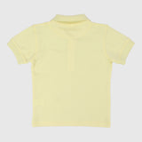 Yellow Short-Sleeved Polo Shirt