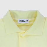 Yellow Short-Sleeved Polo Shirt