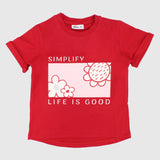 "Life Is Good" Short-Sleeved T-Shirt