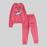 Unicorn Long-Sleeved Fleeced Pajama