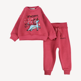 Unicorn Long-Sleeved Fleeced Pajama