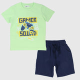 "Gamer Squad" Short-Sleeved Pajama