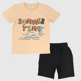 "Summer Time" Short-Sleeved Pajama