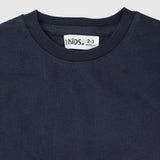 Plain Navy Short-Sleeved T-Shirt