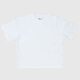 Plain Offwhite Short-Sleeved T-Shirt