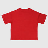 Plain Red Short-Sleeved T-Shirt