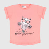 Summer Owl Short-Sleeved T-Shirt