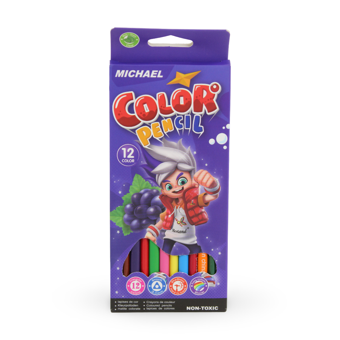 Michael Colored Pencil Set – 12 Colors