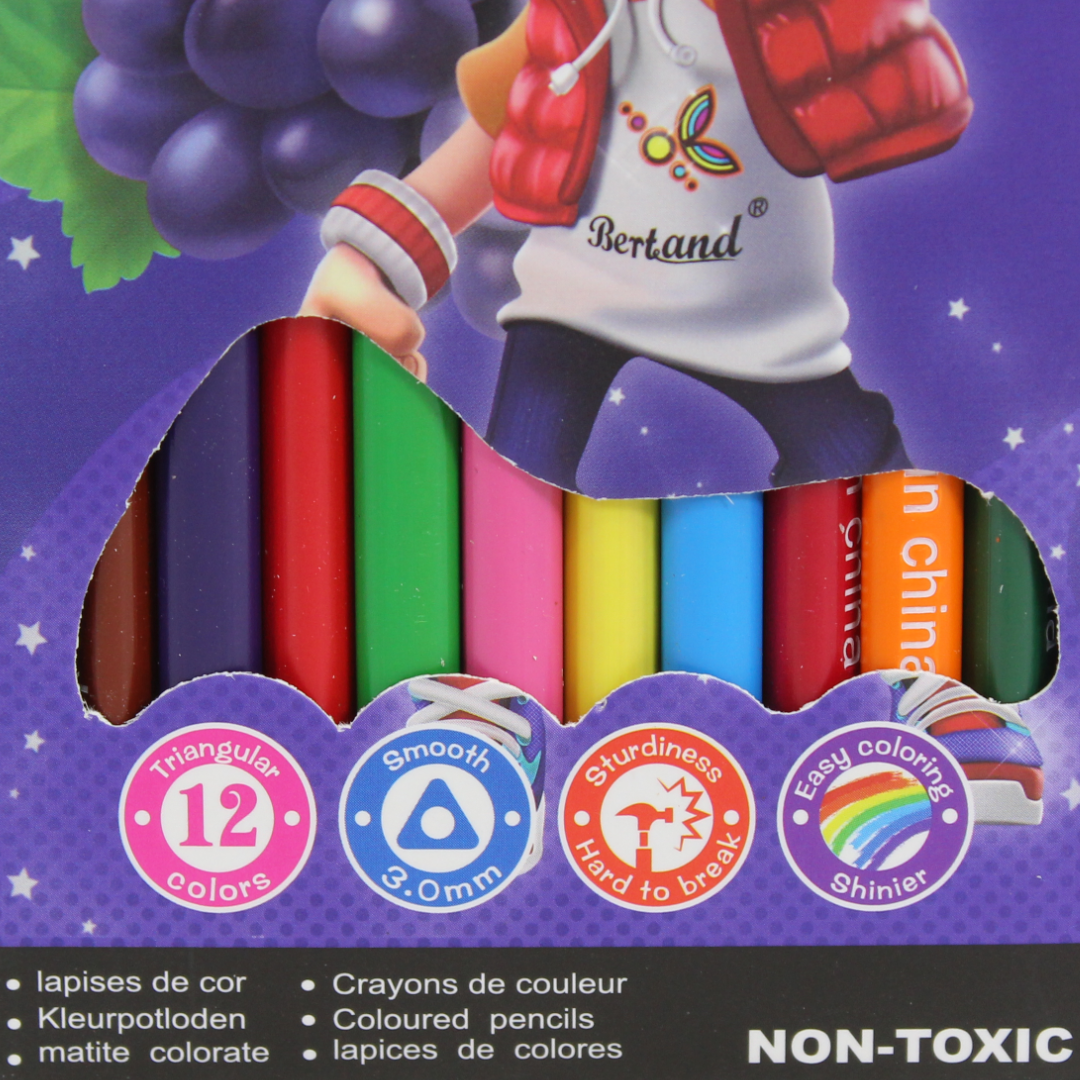 Michael Colored Pencil Set – 12 Colors