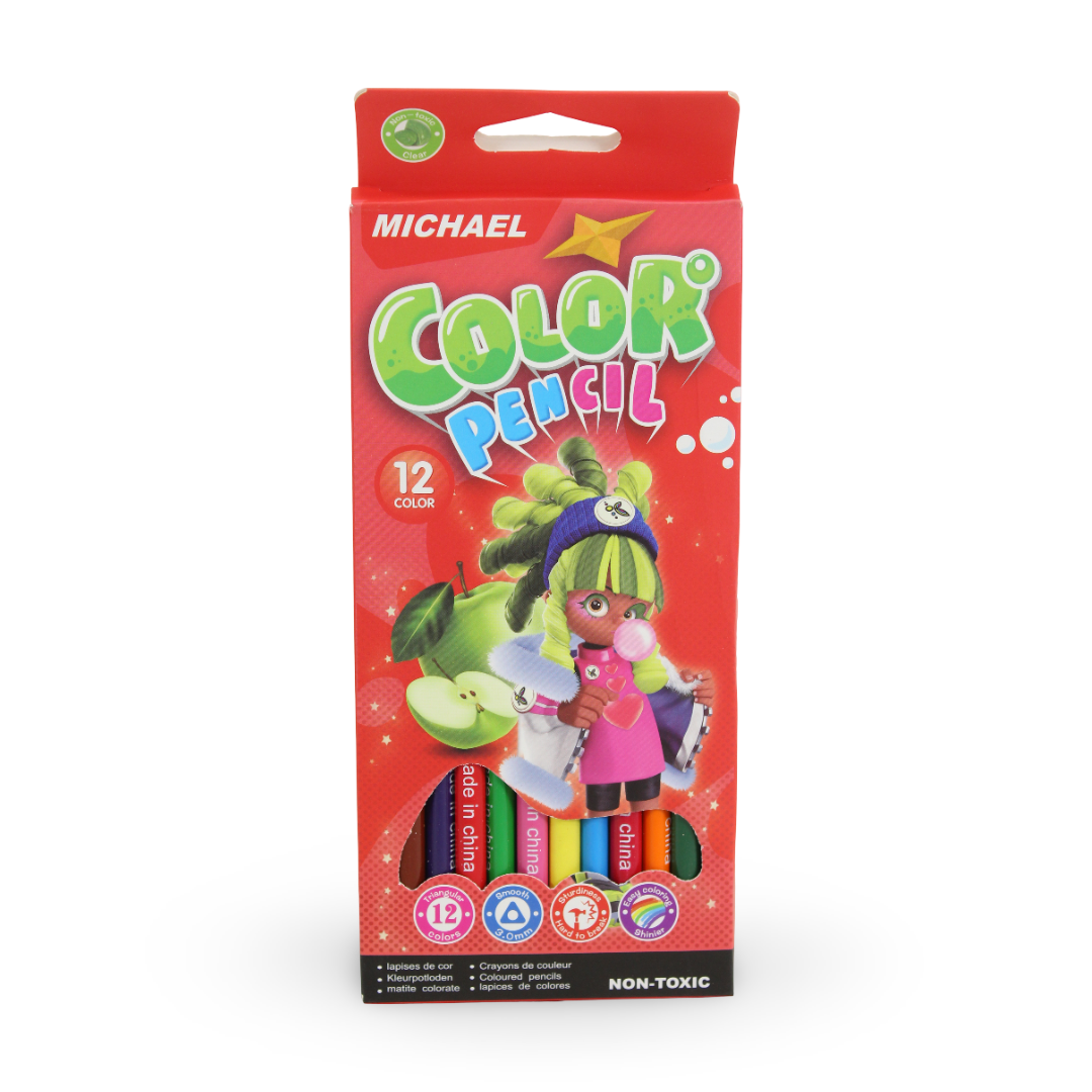 Michael Colored Pencil Set – 12 Colors