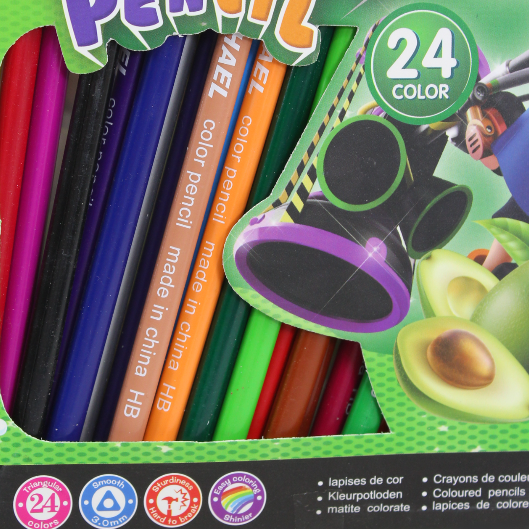 Michael Colored Pencil Set – 24 Colors