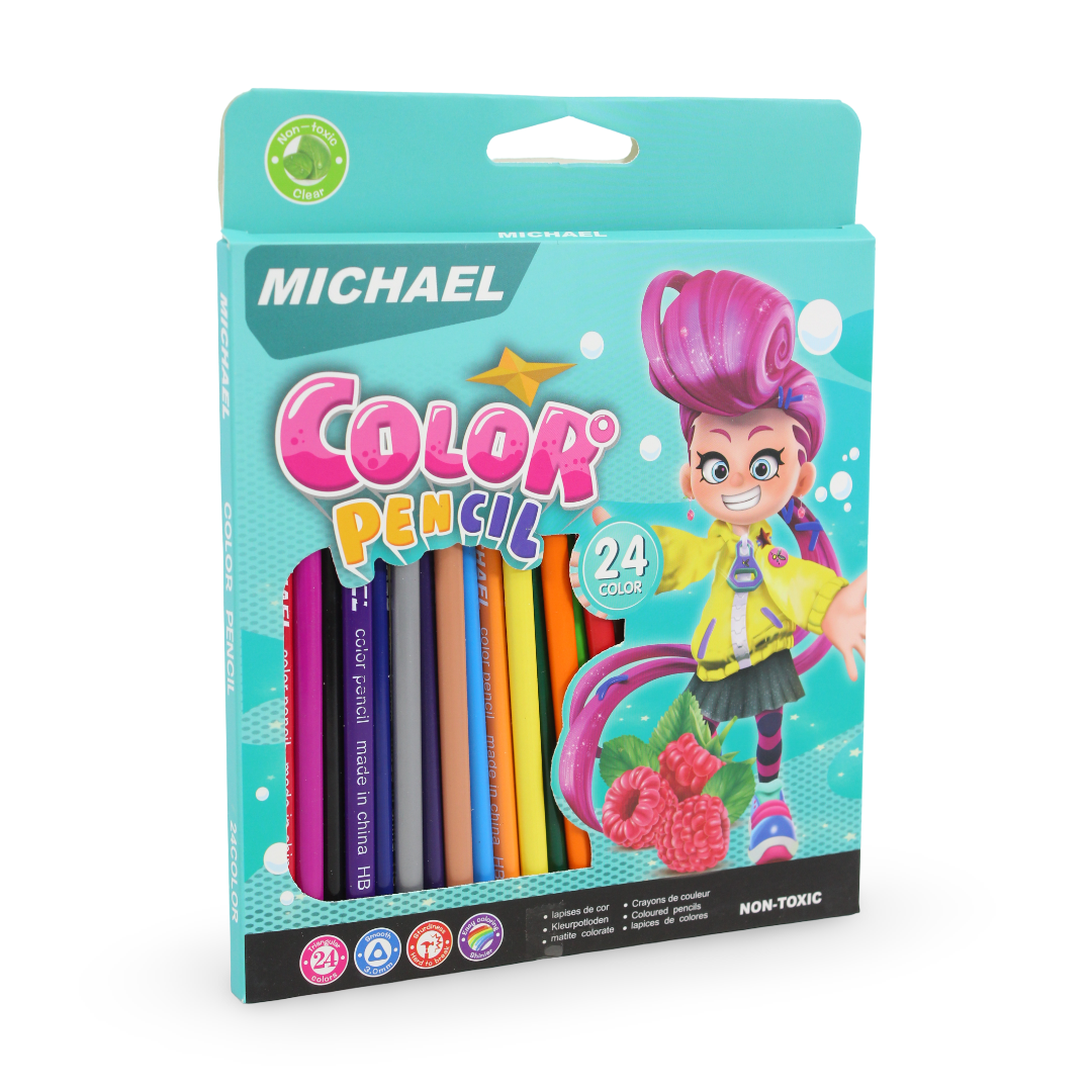 Michael Colored Pencil Set – 24 Colors