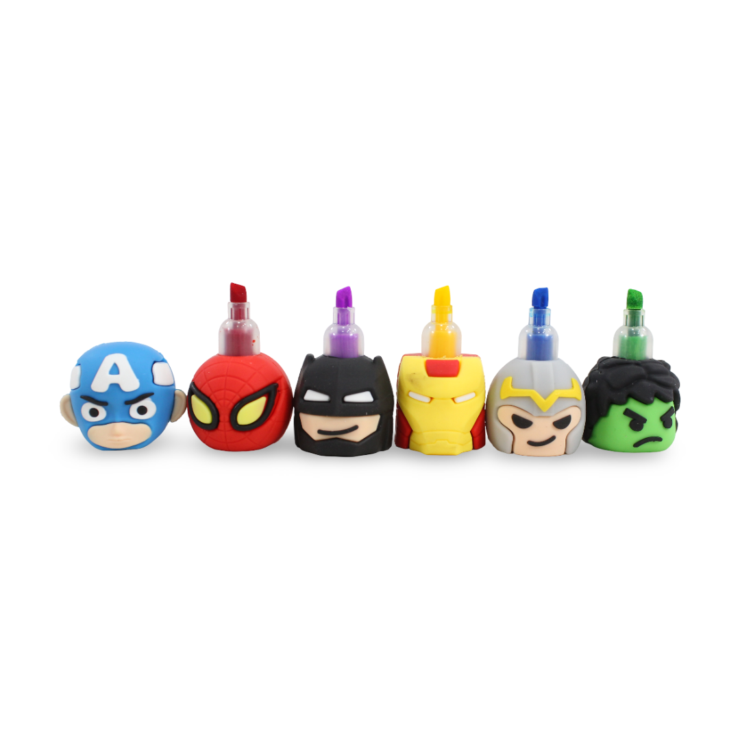 Marvel 6 Highlighter Set