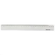 Chanyi Transparent Plastic Ruler 30cm