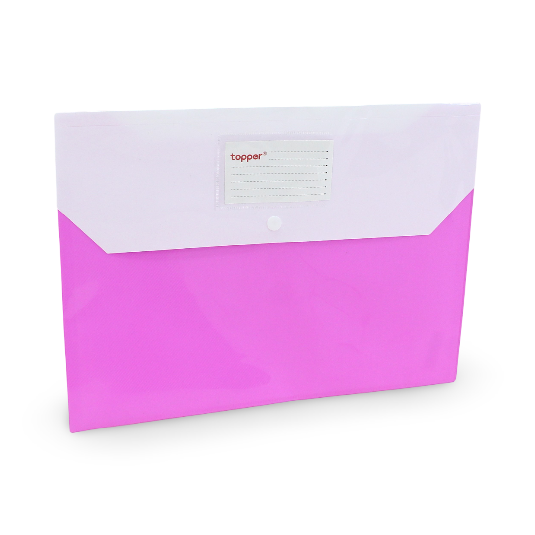 Topper Document Folder – Fuchsia