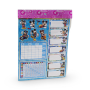Mickey Mouse School Sticker Name