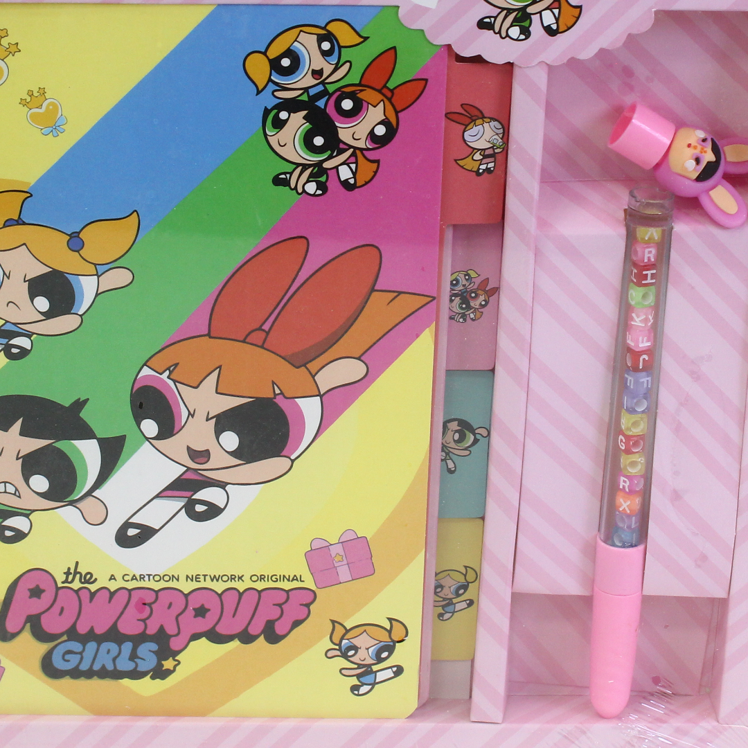 Powerpuff Girls Stationery Set (Notebook + Pen)
