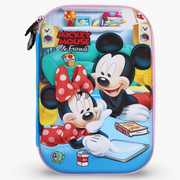 Mickey Mouse Pencil Case - Light Blue