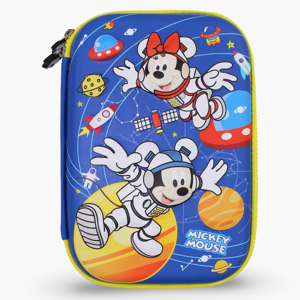 Mickey Mouse Pencil Case - Blue