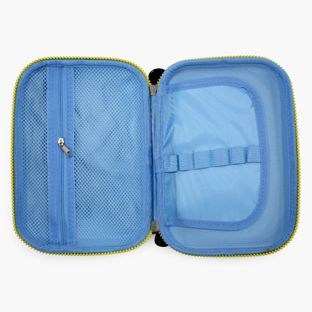 Spiderman Pencil Case – Blue & Yellow