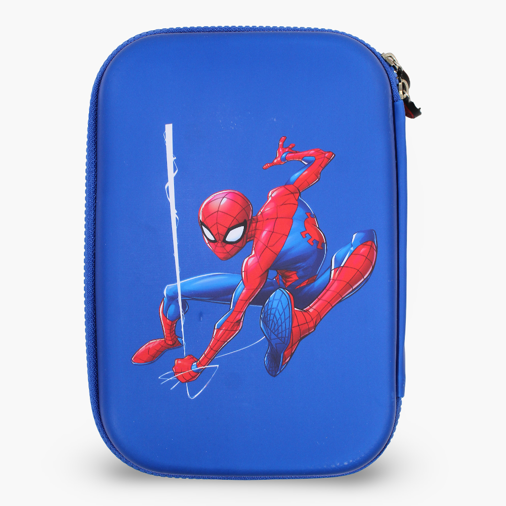 Spiderman Pencil Case – Blue
