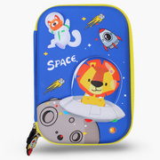 Space Themed Pencil Case – Blue