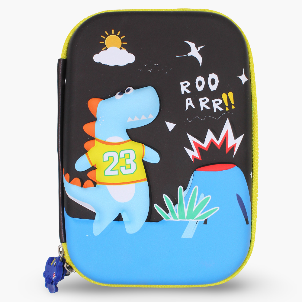 Dinosaur Pencil Case – Black