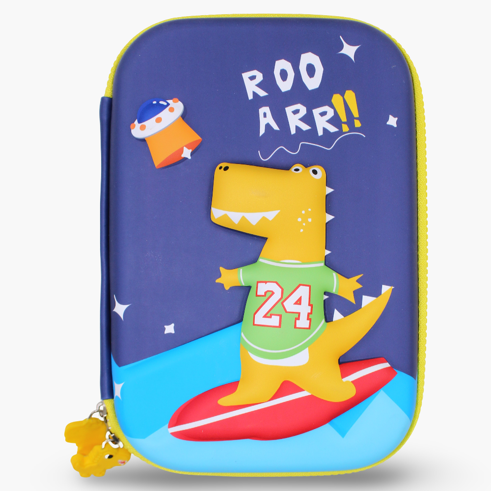 Dinosaur Pencil Case – Blue