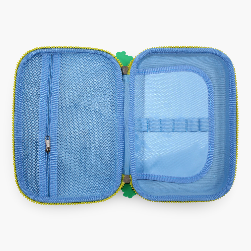 Dinosaur Pencil Case – Light Blue