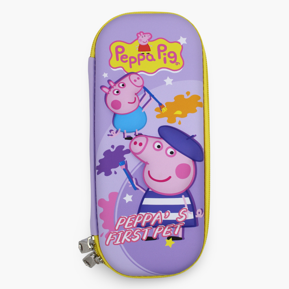 Peppa Pig Pencil Case – Purple