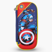 Captain America Pencil Case – Red & Navy Blue