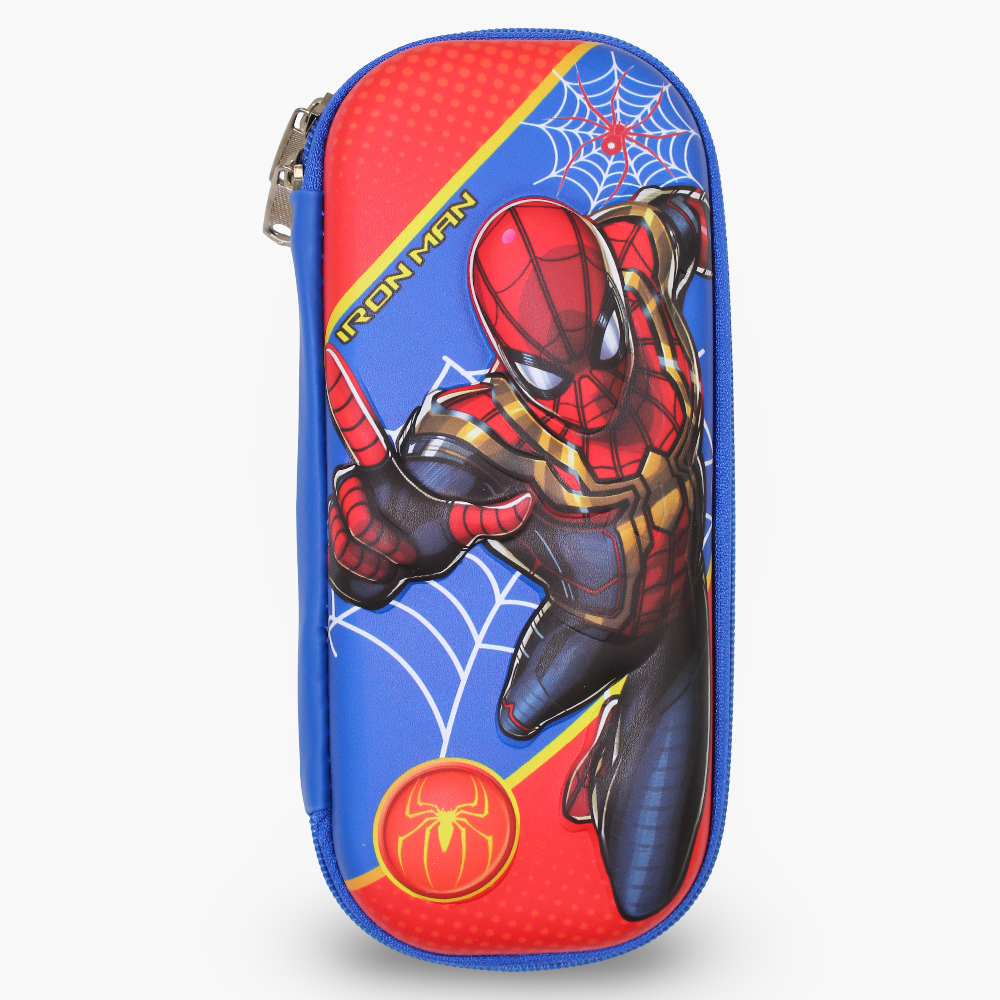 Spiderman Pencil Case – Red & Blue