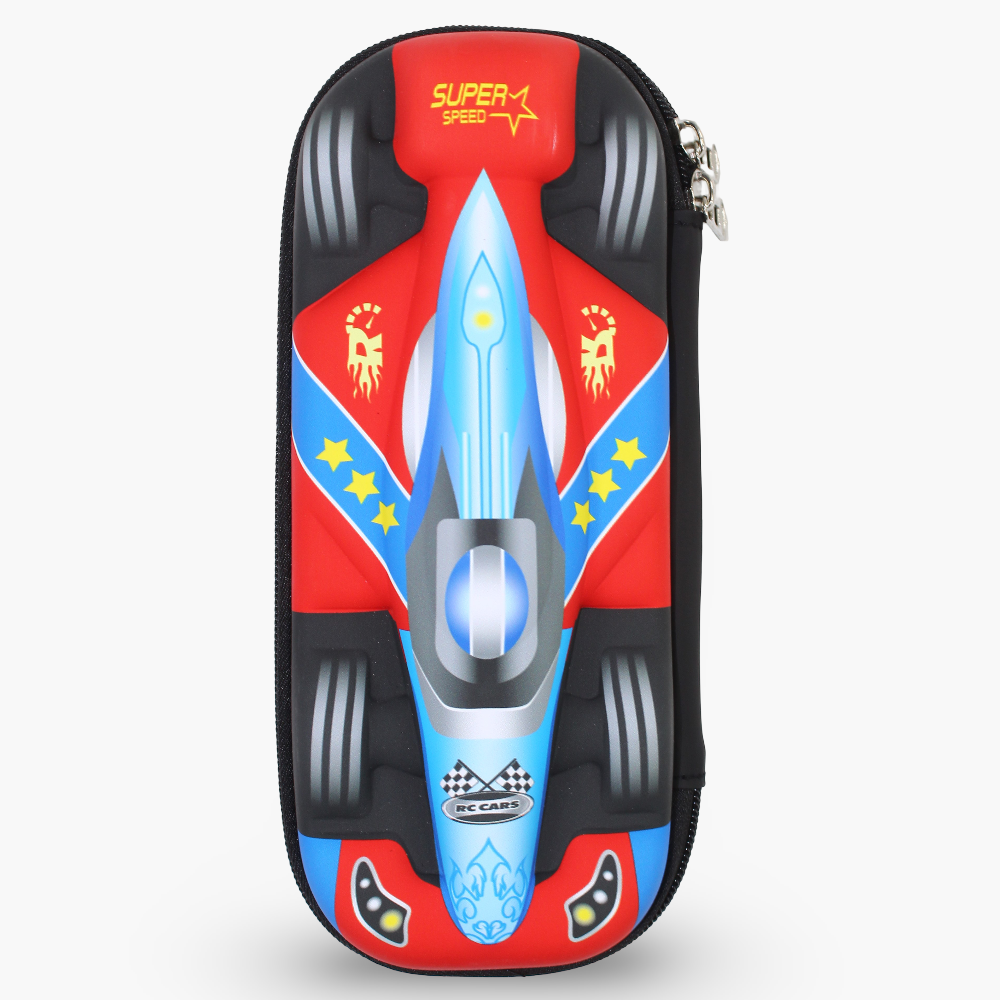 Racing Car Pencil Case - Red
