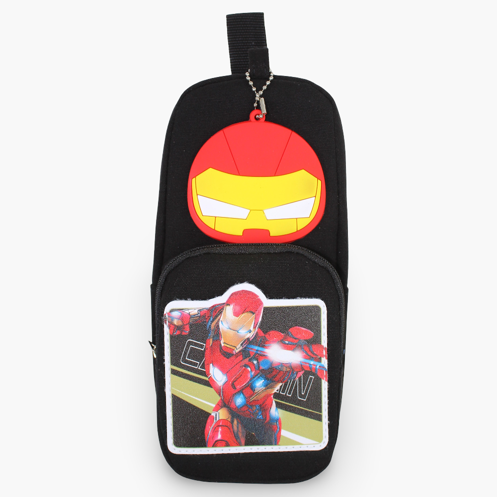 Ironman Pencil Case - Black