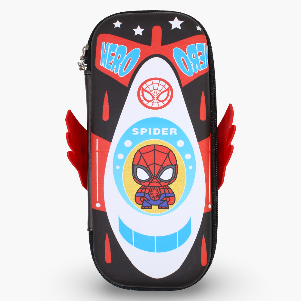 Spiderman Pencil Case – Black