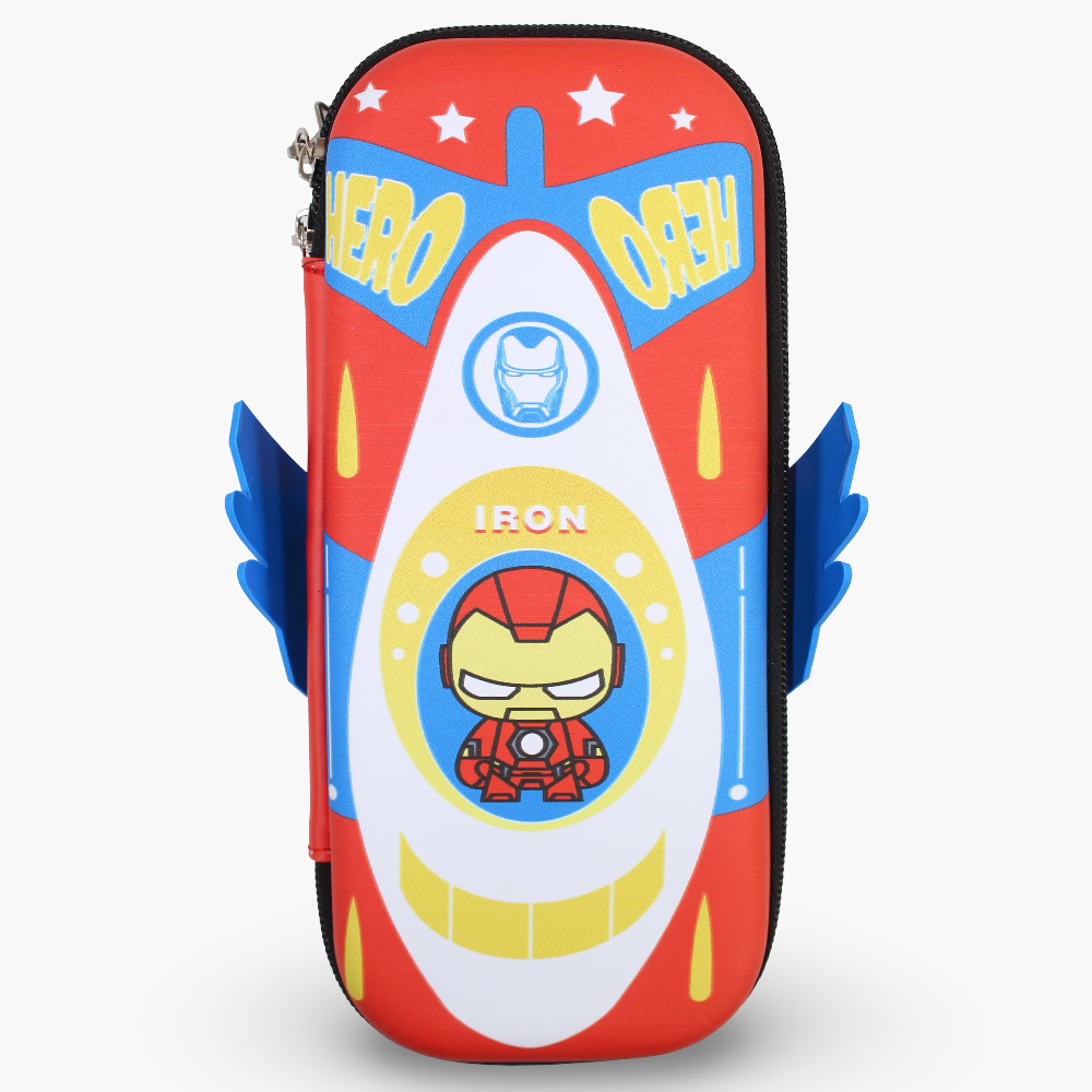 Iron Man Pencil Case – Red