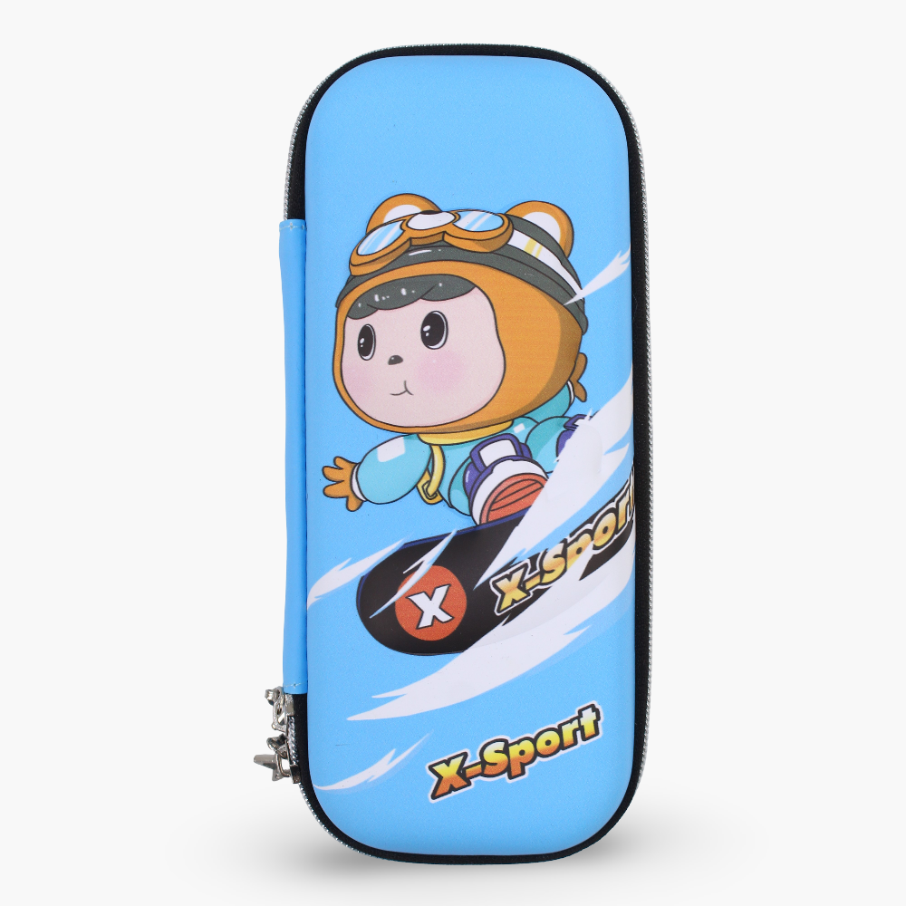 X-Sport Pencil Case – Light Blue
