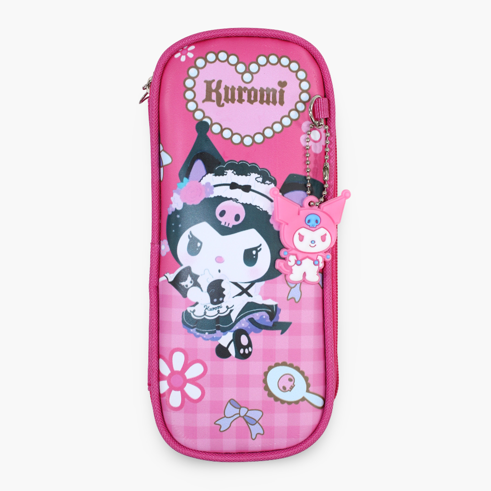 Kuromi Pencil Case – Fuchsia