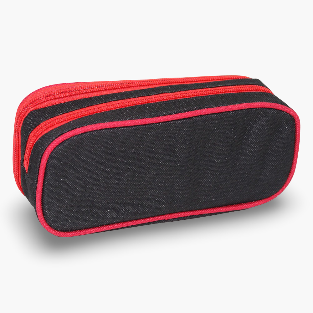 Space Themed Pencil Case - Black