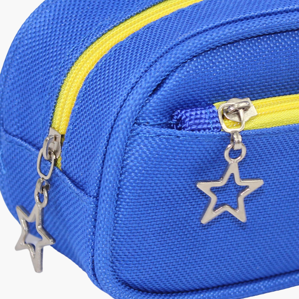 Space Themed Pencil Case - Blue
