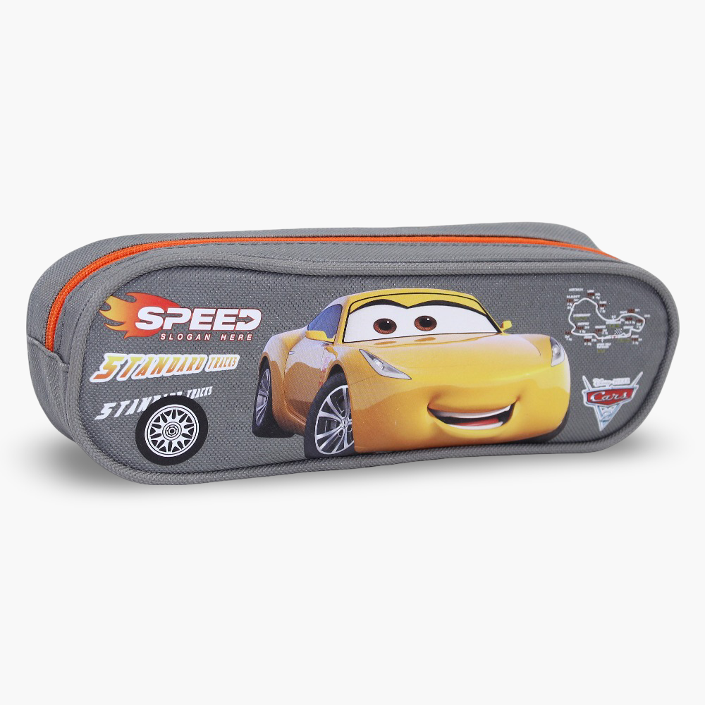 Cars Pencil Case – Grey
