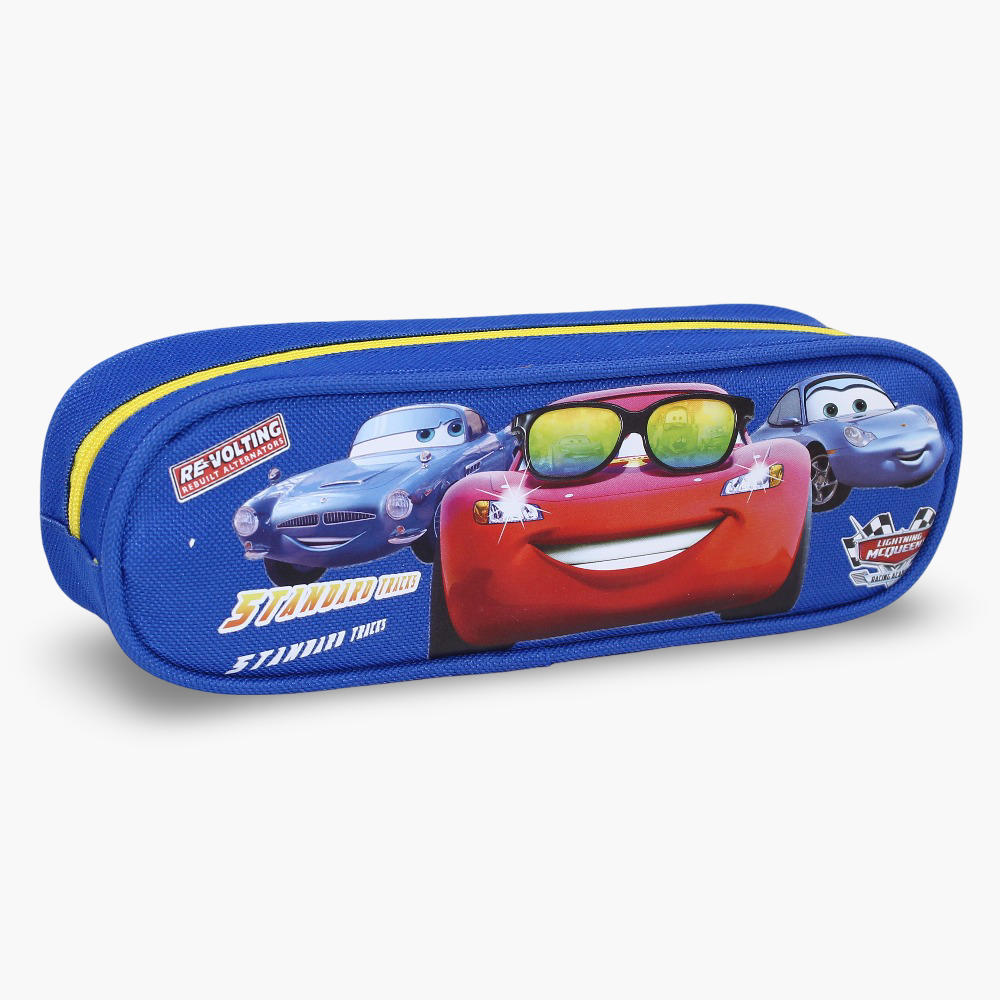 Red Car Racer Pencil Case – Blue Theme
